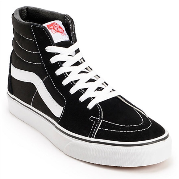 Vans Shoes - Vans Sk8-Hi Black and White Shoes